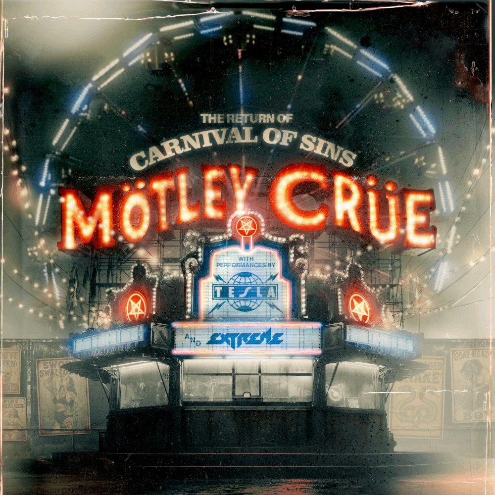 Sottobicchiere In Sughero Motley Crüe – Vintage World Tour – Gadget Ufficiale Per Fan, Regalo Band Rock