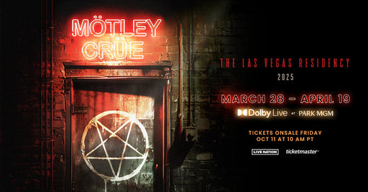 MÖTLEY CRÜE'S LAS VEGAS RESIDENCY ♣️♠️❤️